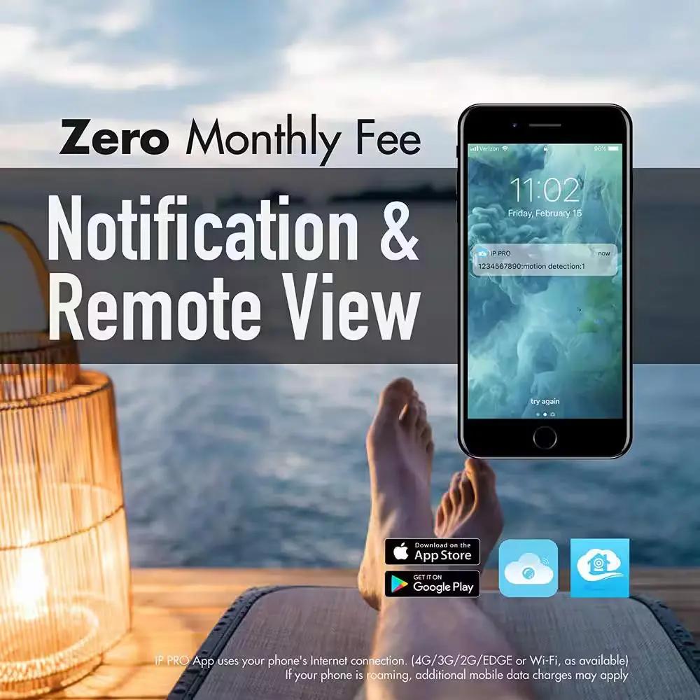 8-Channel Wireless 1080P Full HD 2MP 2TB Hard Drive Surveillance System with 4 Audio Cameras Cool Brand Designs