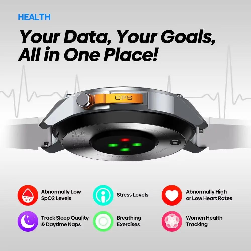 New  Stratos 2 Ultra GPS Smart Watch Built-In Compass Barometric Altimeter Dual-Band GNSS Voice Calling Smartwatch 10 ATM Cool Brand Designs