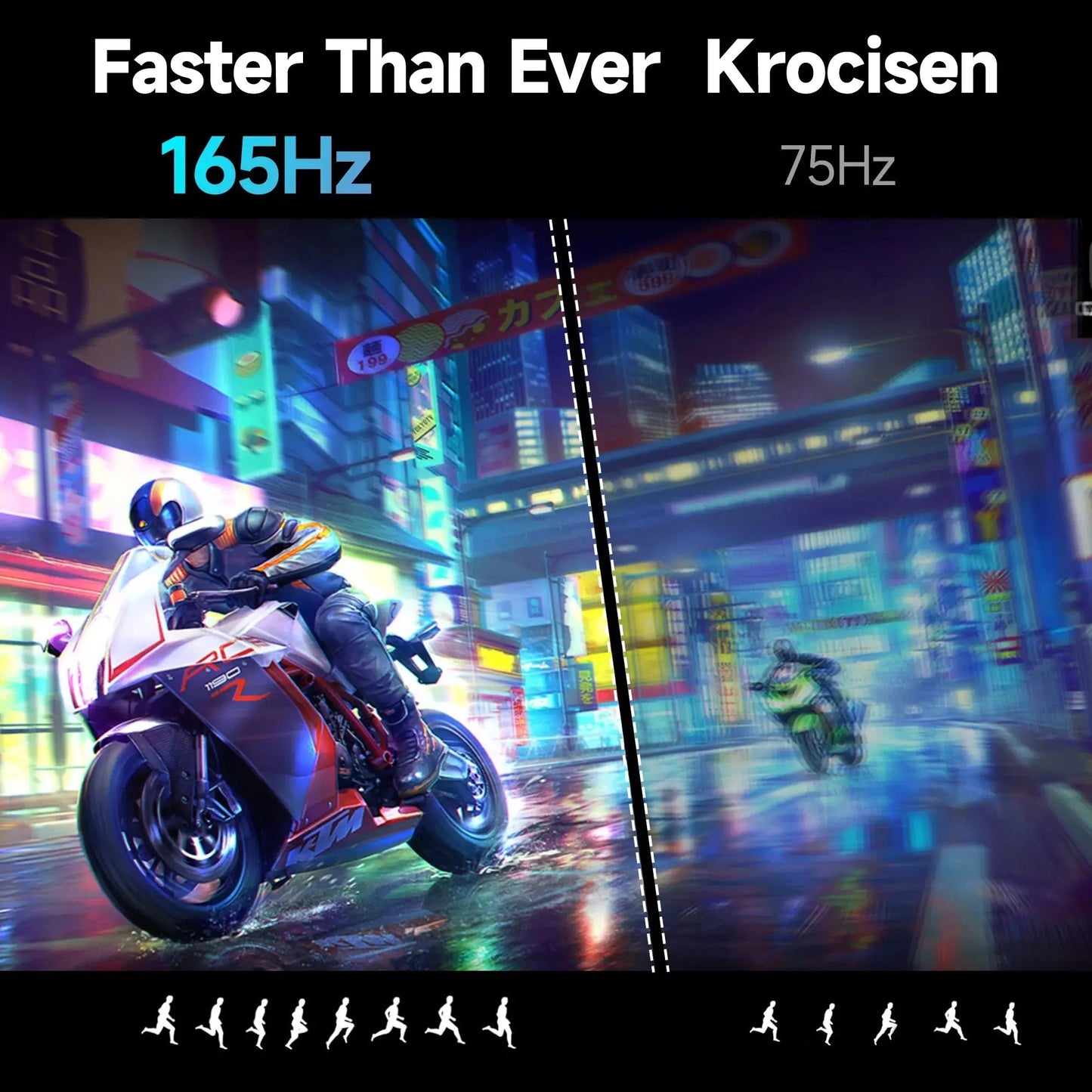 27" QHD2K Curved Gaming Monitor,165Hz/144Hz Computer Monitor,1Ms, Hdr,Built-In Speakers,2560X1440 for Office Cool Brand Designs