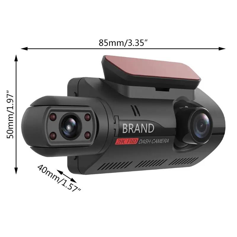 1440P HD 360° Dual Camera Full HD Night Vision Car Dash Camera DC-THE CEO