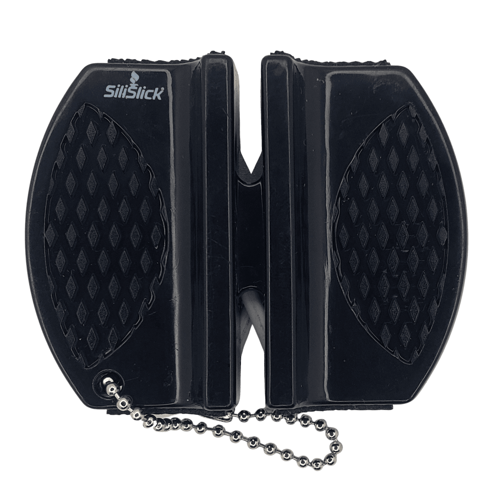 Kitchen Knife Set Kit | Black Magnetic Rack & Sharpener DC-SiliSlick®