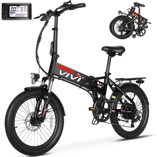 Adult Folding Electric Bike 20" Cool Brand Designs