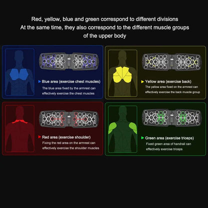 Elevate Your Workout with the Push Up Board - Automatic Counting, Portable 10-in-1 Multi-Function Strength Training Equipment