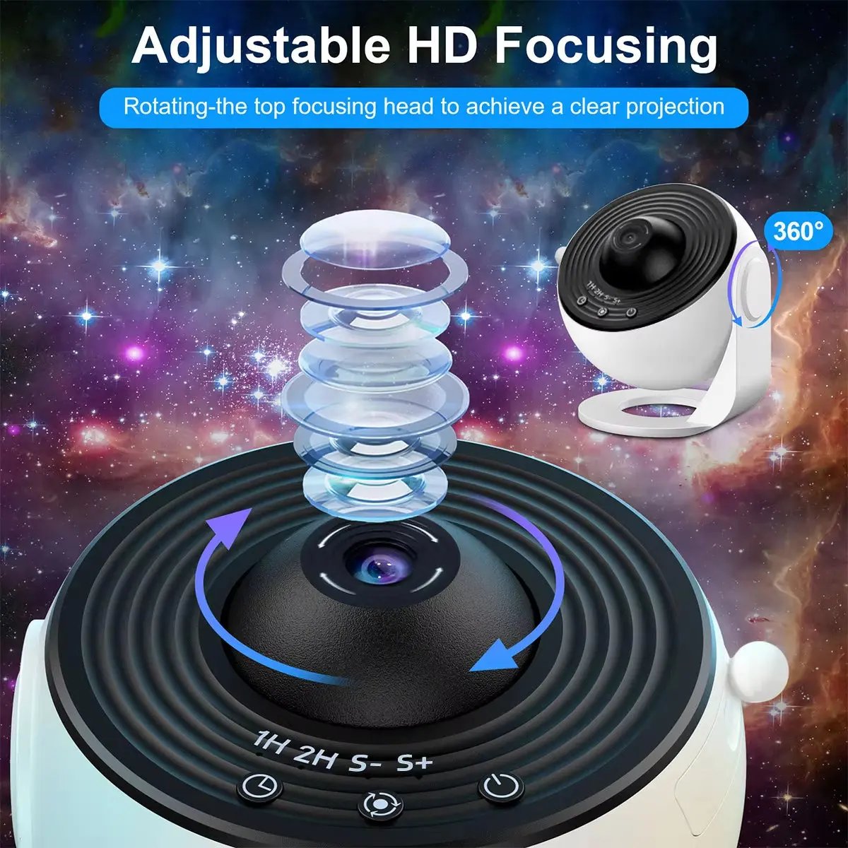 13 in 1 Star Projector, Planetarium Galaxy Projector for Bedroom, Aurora Projector, Night Light Projector for Kids Adults Cool Brand Designs