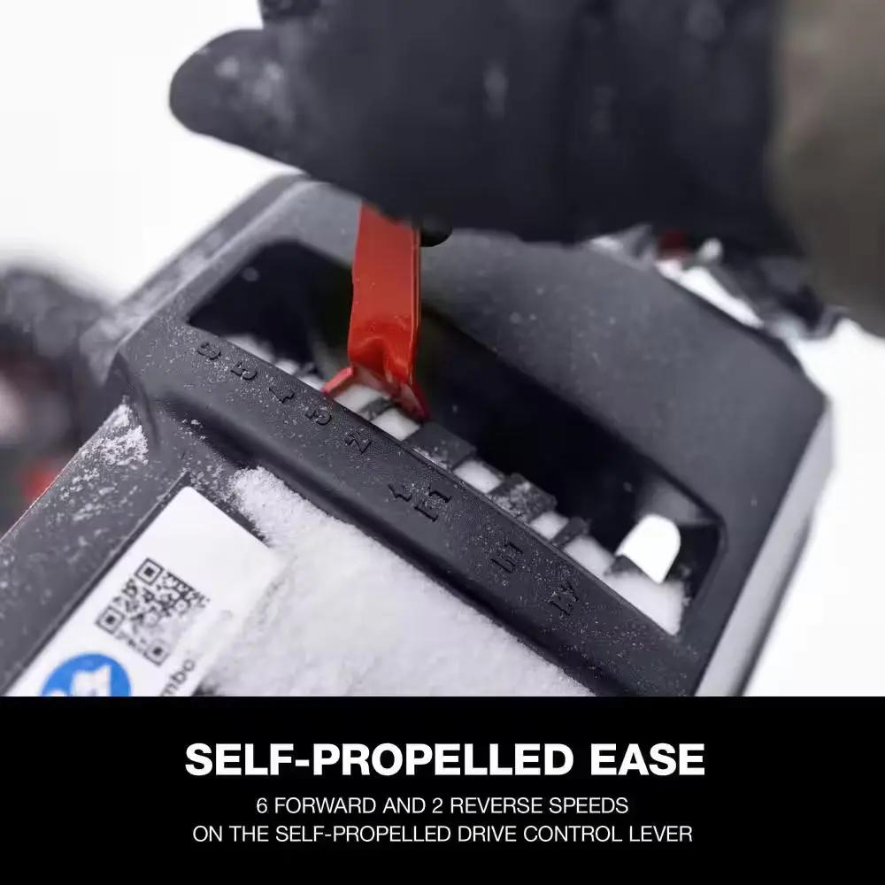 Storm 24 In. 208 Cc Two- Stage Gas Snow Blower with Electric Start Self Propelled Cool Brand Designs