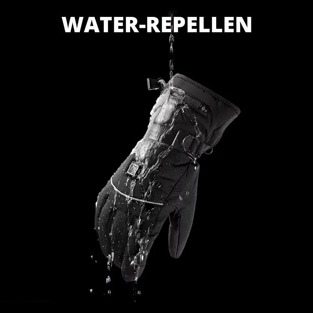 Motorcycle Heated Gloves Winter Warm Heated Gloves Skiing Snowboarding Waterproof Touch Screen Motorcyclist Heated Gloves Cool Brand Designs