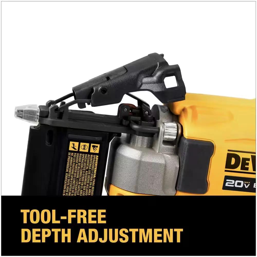 ATOMIC 20V MAX Lithium Ion Cordless 23 Gauge Pin Nailer Kit with 2.0Ah Battery and Charger Cool Brand Designs