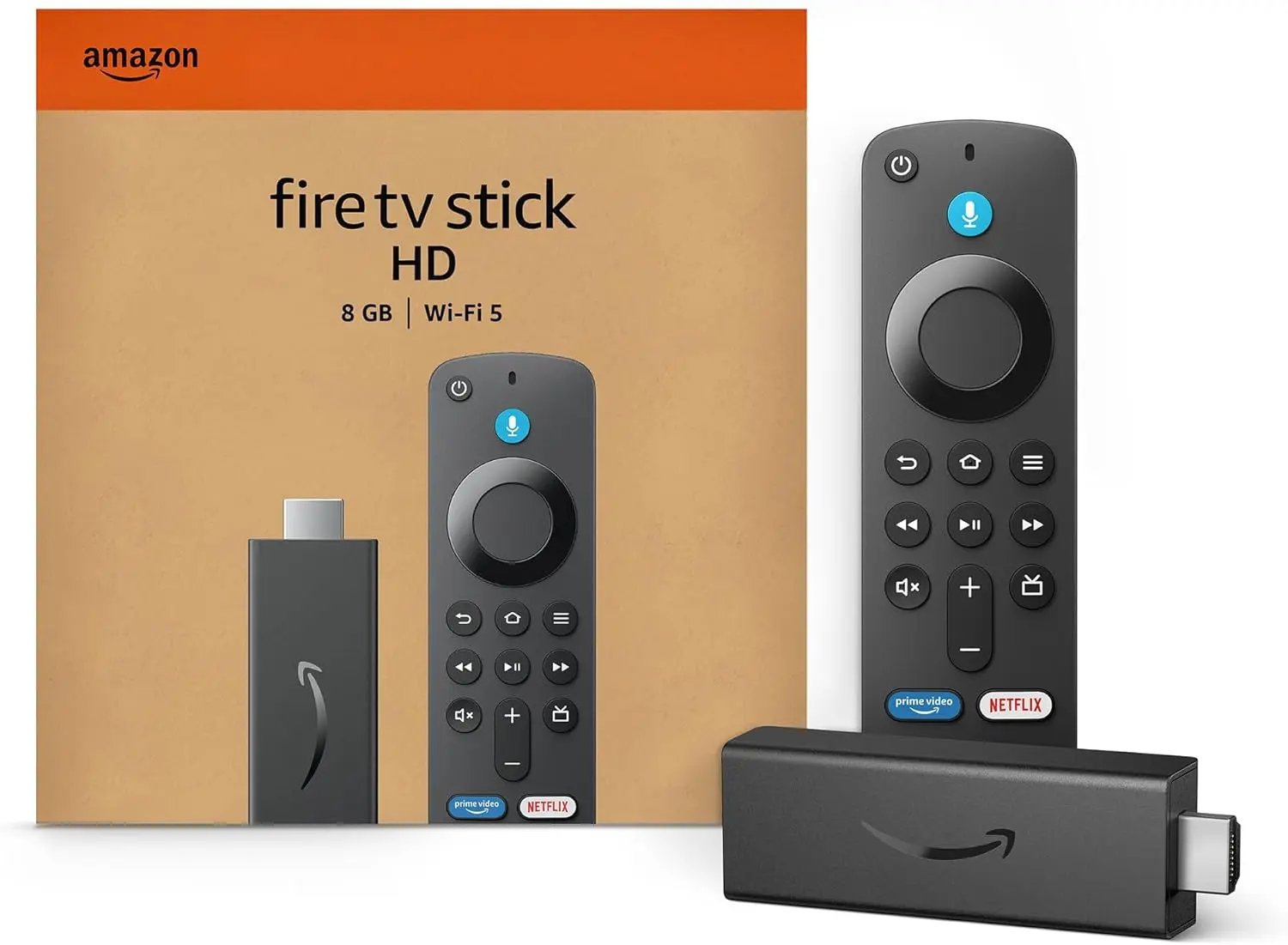 Experience Ultimate Streaming with the New Fire TV Stick HD - Your Gateway to Free Live TV, Alexa Voice Control, and HD Entertainment! Amazon