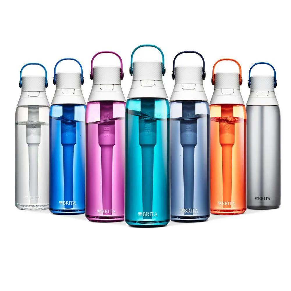 Premium 26 Oz. Sapphire Filtering Water Bottle, BPA Free Cool Brand Designs