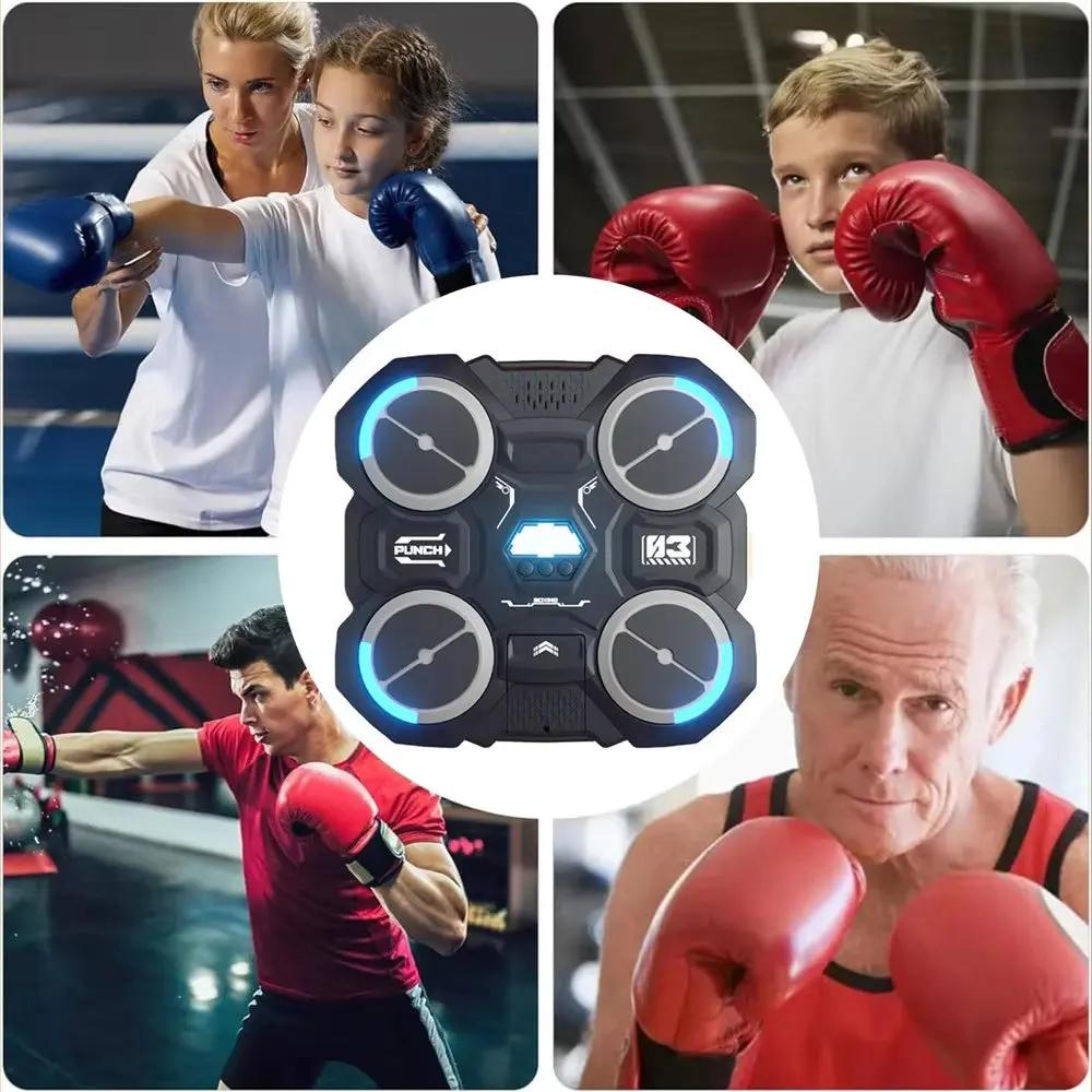 Music Boxing Machine Bluetooth-Compatible Music Boxing Machine Children'S Music Boxing Machine Smart Boxing Machine Wall Mounted Cool Brand Designs