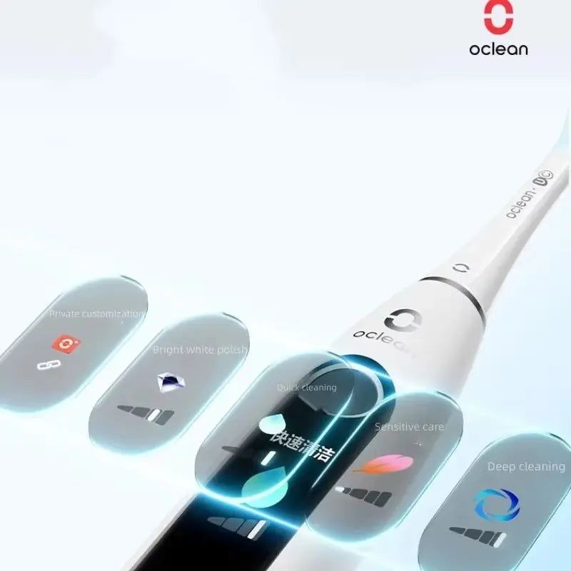 X Pro 20 AI Micro-Sweep Vibration Adult Electric Toothbrush Visualization Can Relieve Vibration