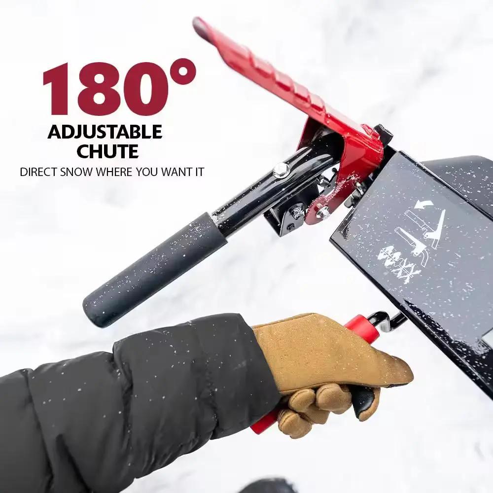 24 In. 208Cc Self-Propelled 2-Stage Gas Snow Blower with Electric Start Cool Brand Designs