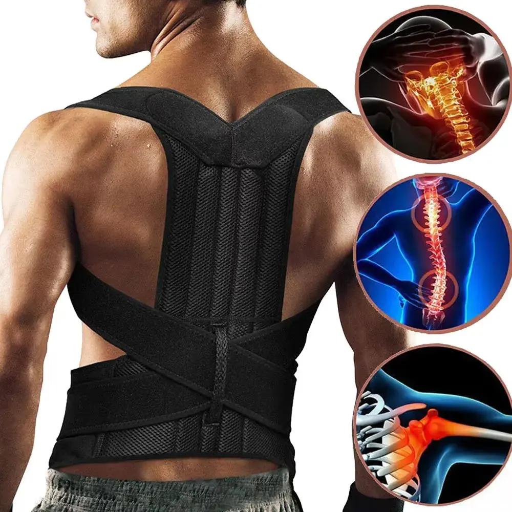 Adjustable Posture Corrector Back Support Shoulder Back Brace Posture Correction Spine Posture Corrector Postural Fixer Tape Cool Brand Designs