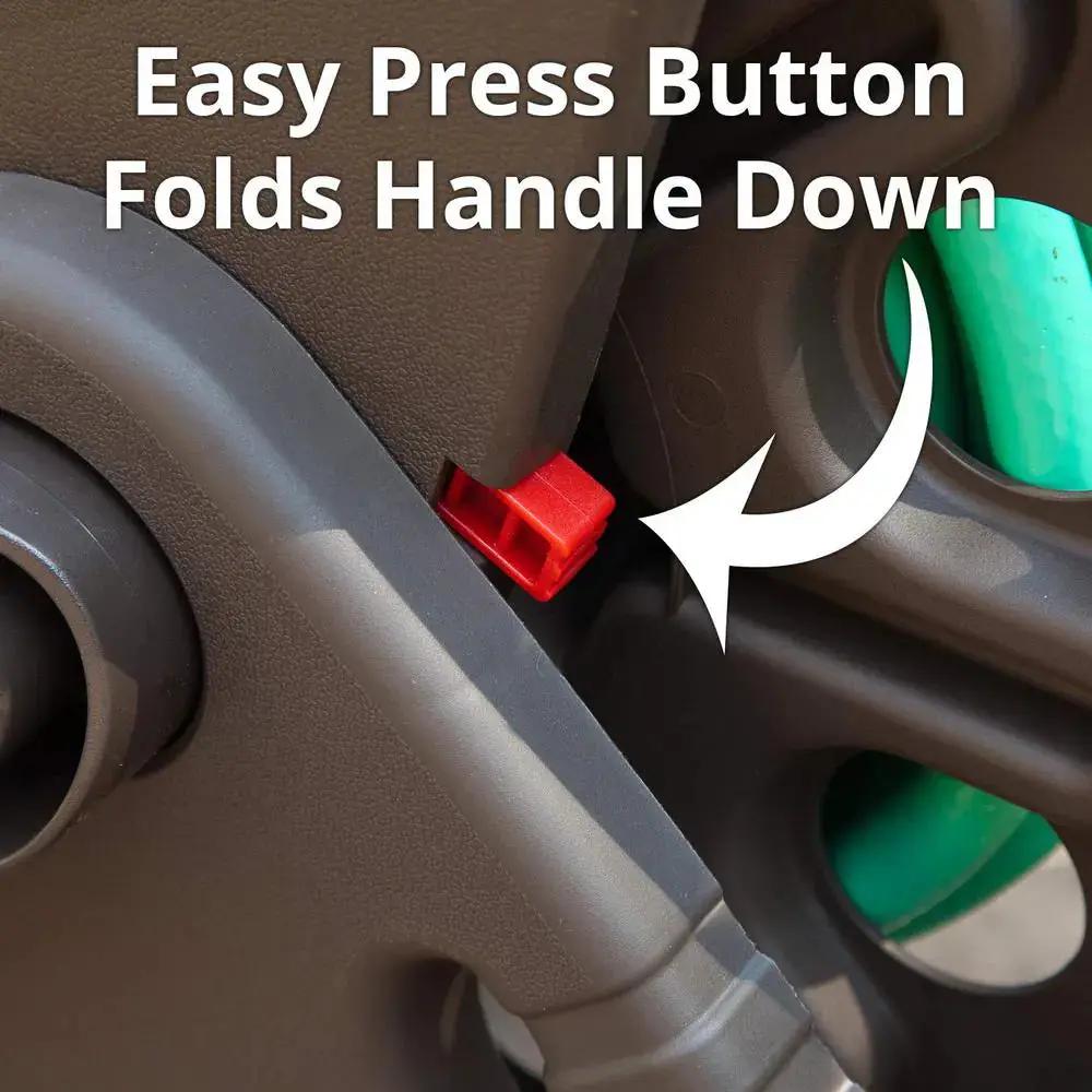 225 Ft. Bronze Resin 2 Wheel Hose Cart Garden Hose Reel Cool Brand Designs