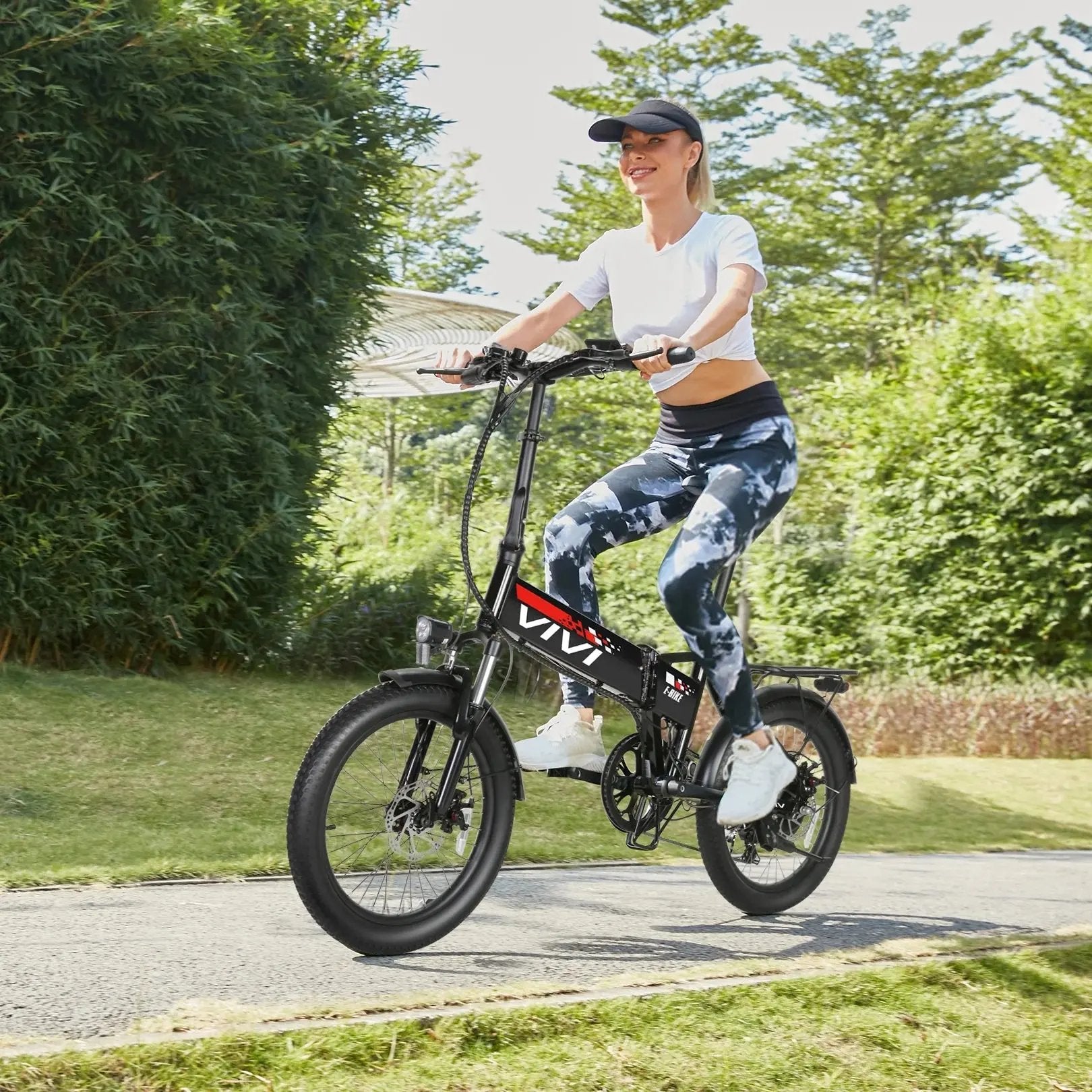 Adult Folding Electric Bike 20" Cool Brand Designs