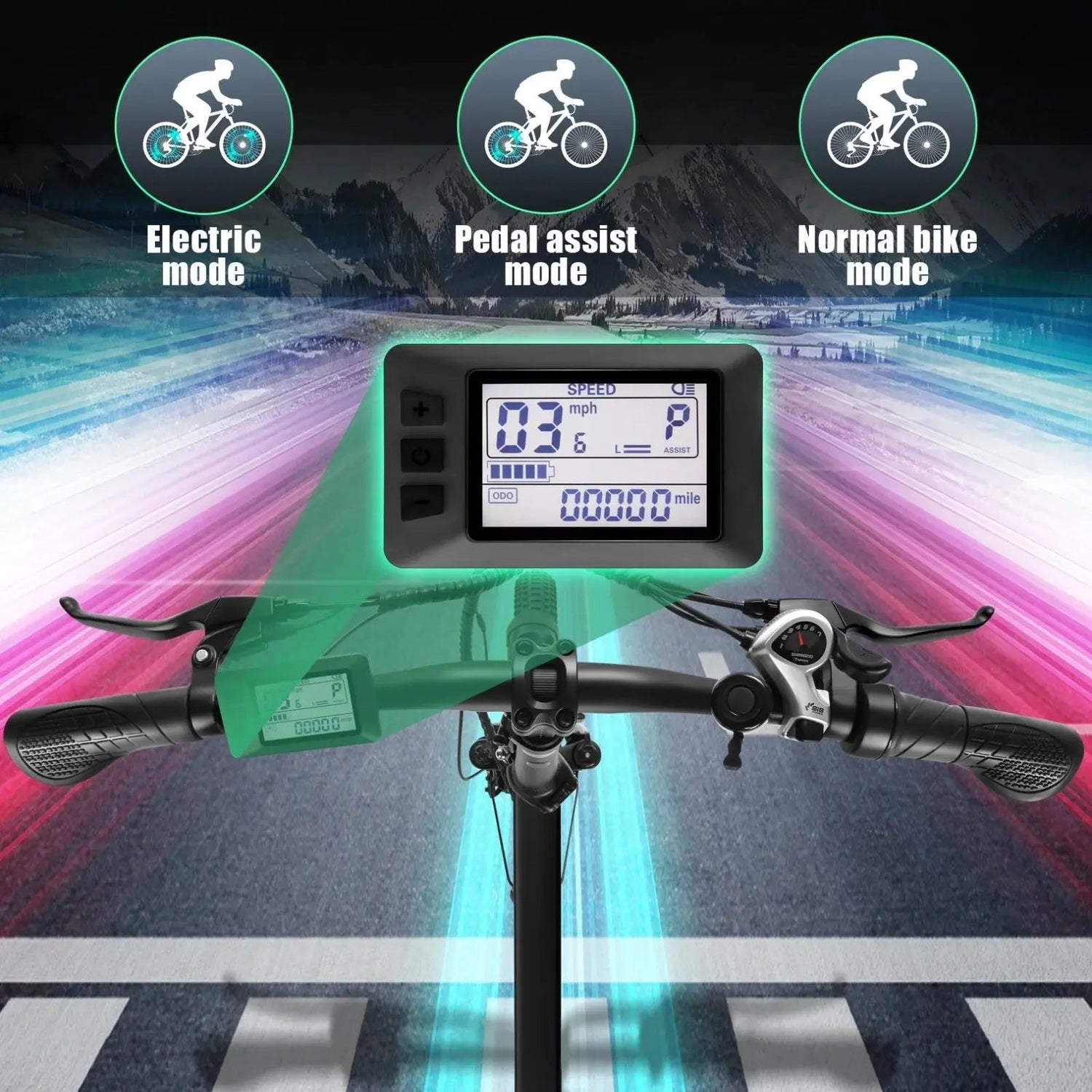 Adult Folding Electric Bike 20" Cool Brand Designs