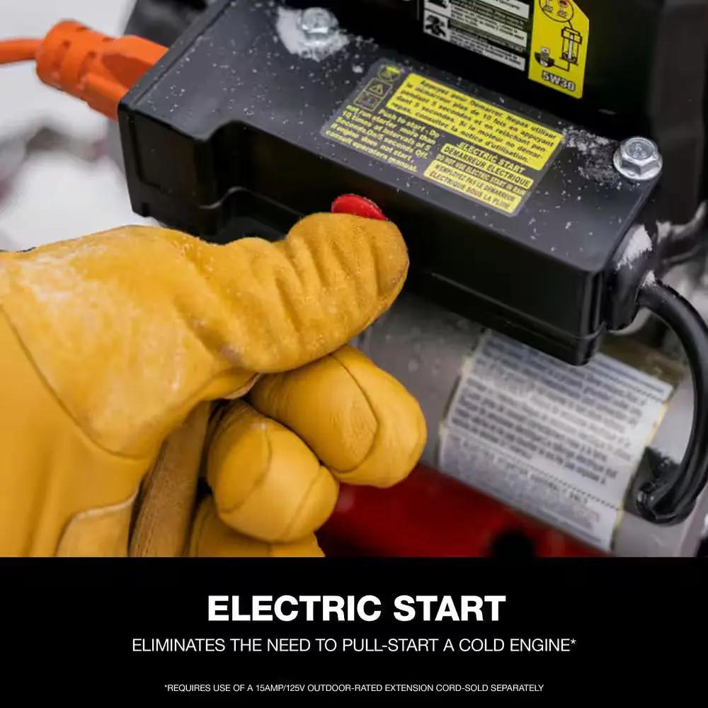 Storm 24 In. 208 Cc Two- Stage Gas Snow Blower with Electric Start Self Propelled Cool Brand Designs