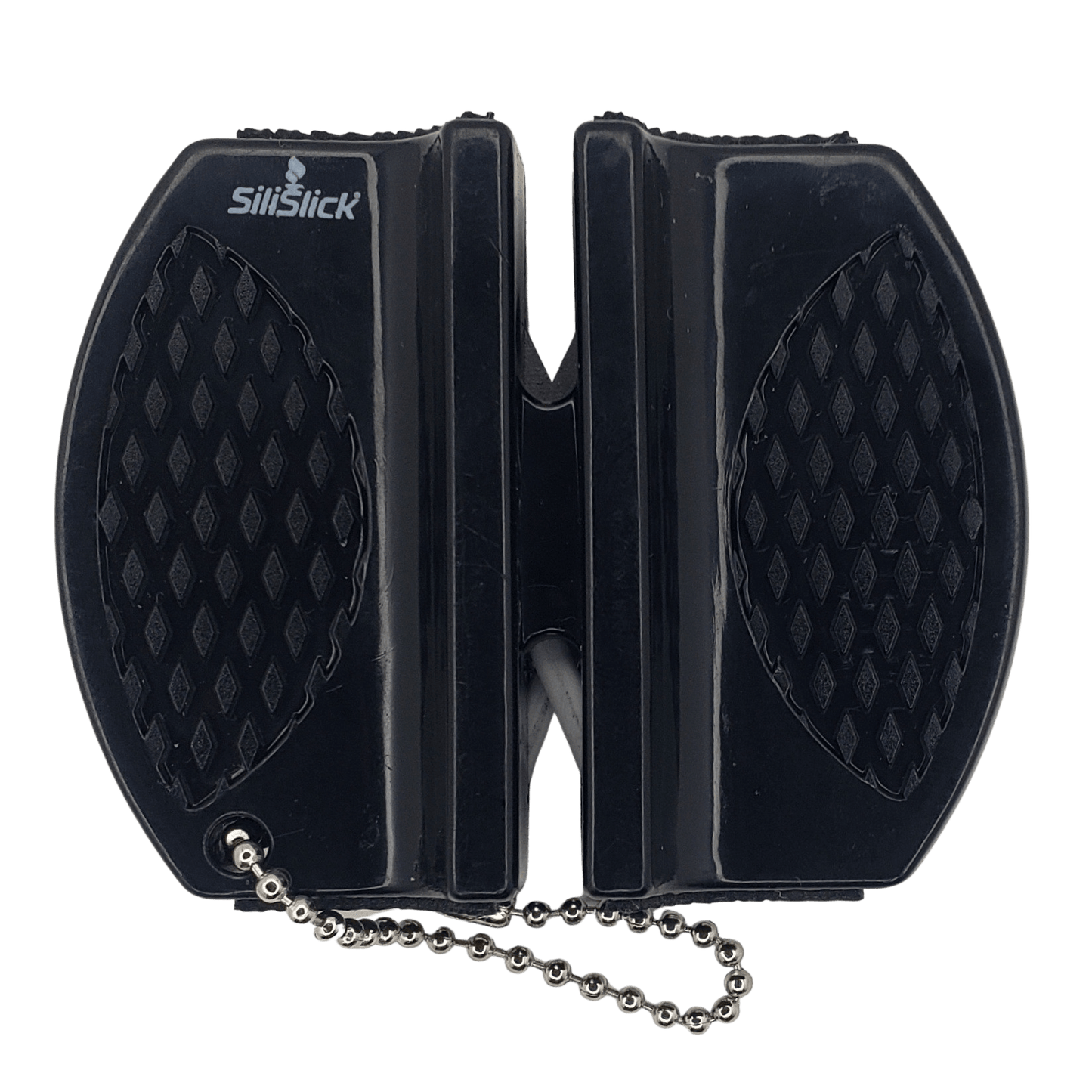 Kitchen Knife Set Kit & Black Magnetic Rack & sharpener DC-SiliSlick®