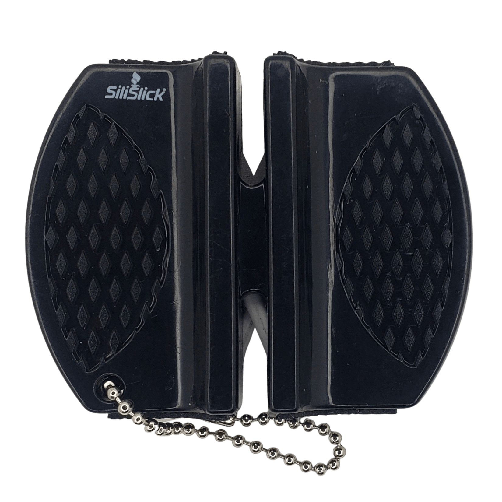 Kitchen Knife Set Kit & Black Magnetic Rack & sharpener DC-SiliSlick®