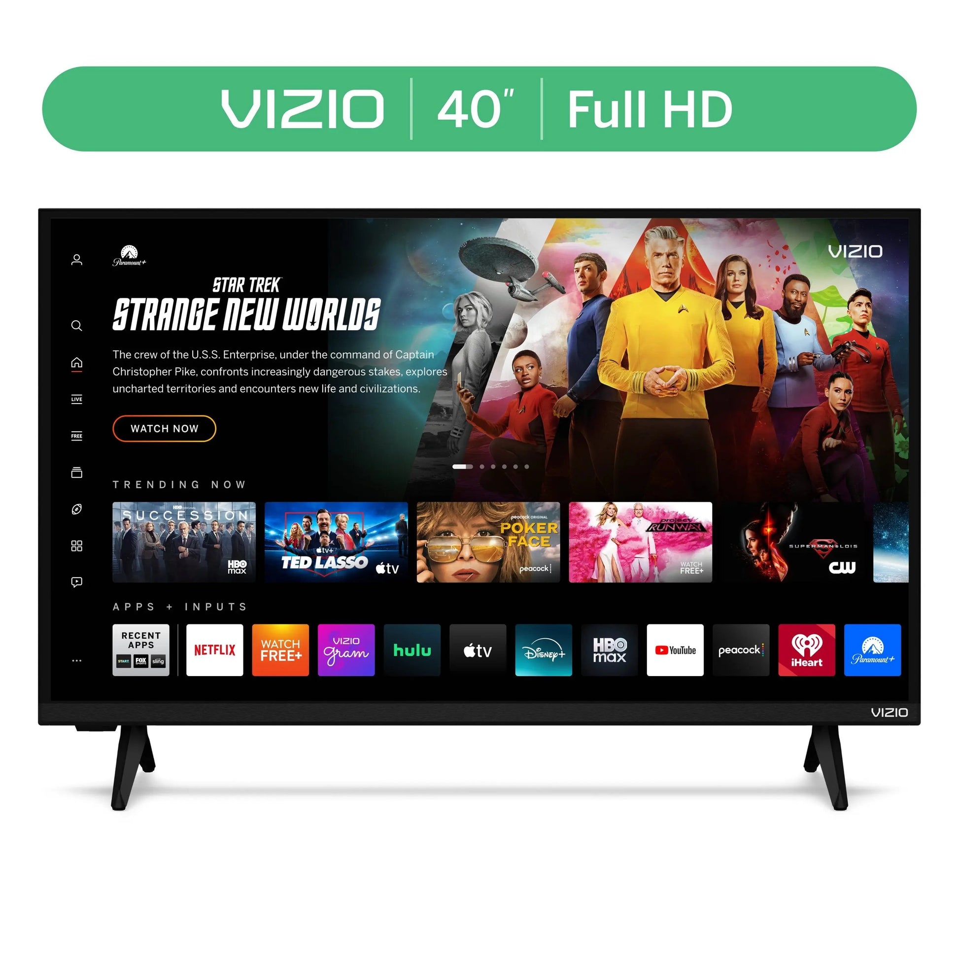 40" Class Full HD 1080P LED Smart TV (VFD40M-08) Cool Brand Designs