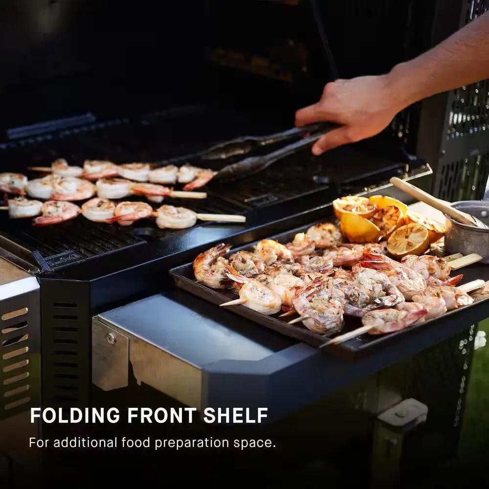 Gravity Series 800 Digital Wifi Charcoal Grill, Griddle and Smoker in Black Cool Brand Designs