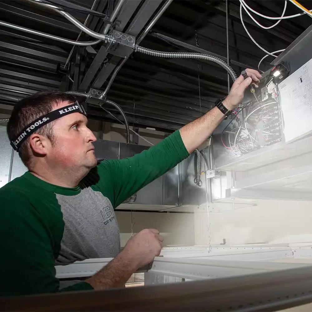 Rechargeable Light Array LED Headlamp with Adjustable Fabric Strap, 260 Lumens, 2 Modes Cool Brand Designs