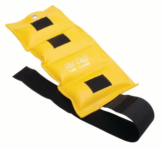 Original Adjustable Ankle and Wrist Weight for Yoga, Dance, Running, Cardio, Aerobics, Toning, and Physical Therapy. 7 Lb - Lemon Cool Brand Designs