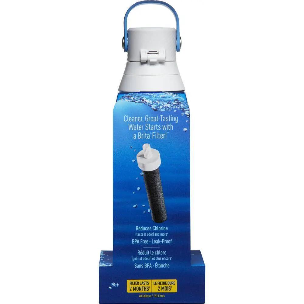 Premium 26 Oz. Sapphire Filtering Water Bottle, BPA Free Cool Brand Designs