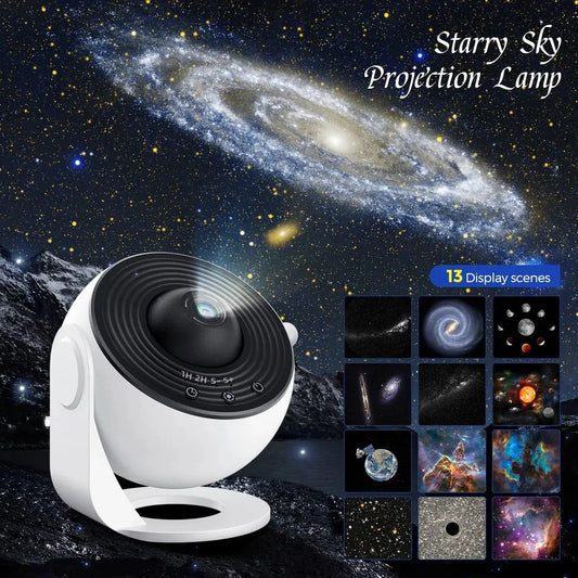 13 in 1 Star Projector, Planetarium Galaxy Projector for Bedroom, Aurora Projector, Night Light Projector for Kids Adults Cool Brand Designs
