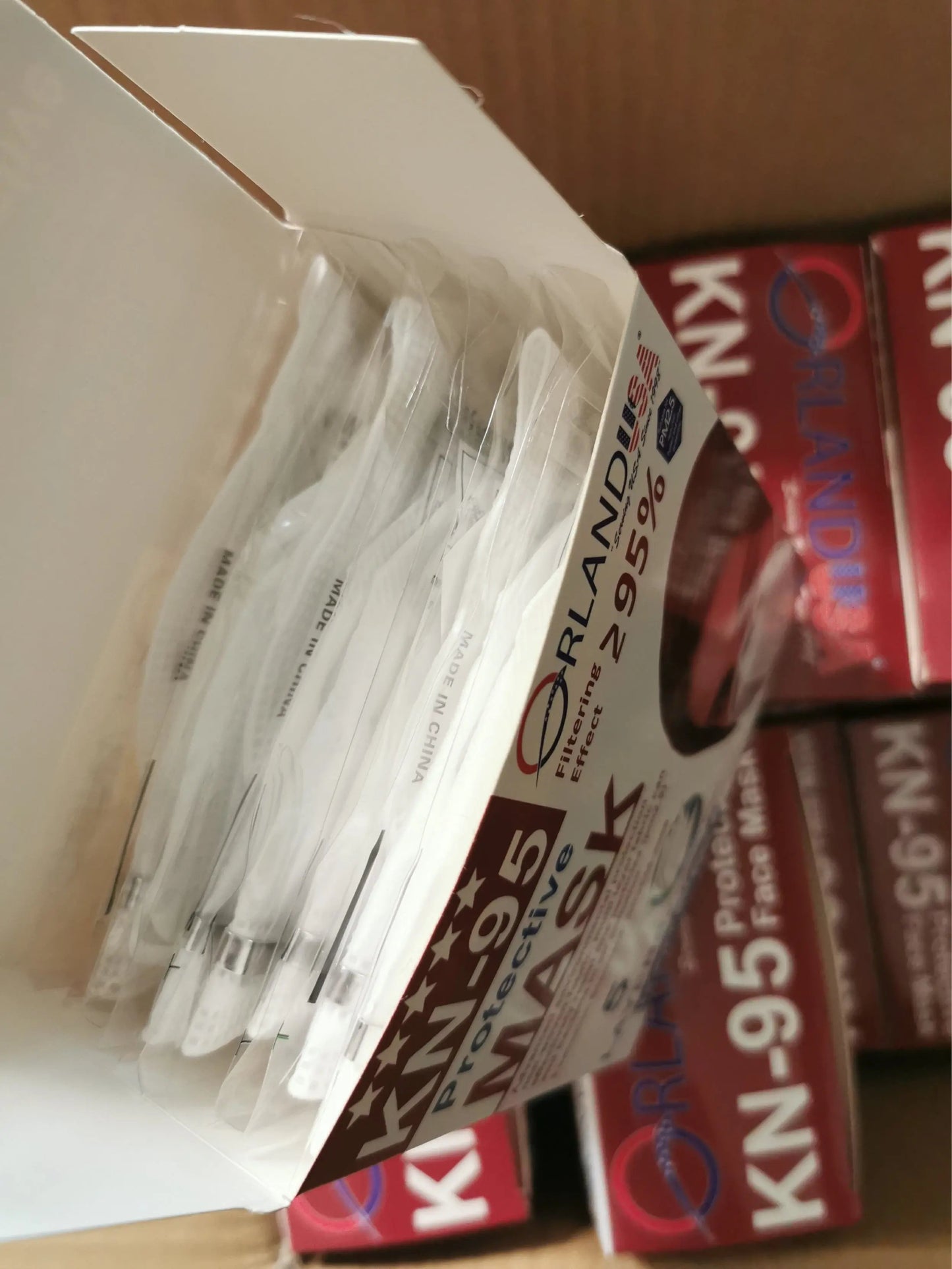 5 Layer KN-95 Protective Face Mask 50 PCS DC-USA MEDICAL SUPPLY