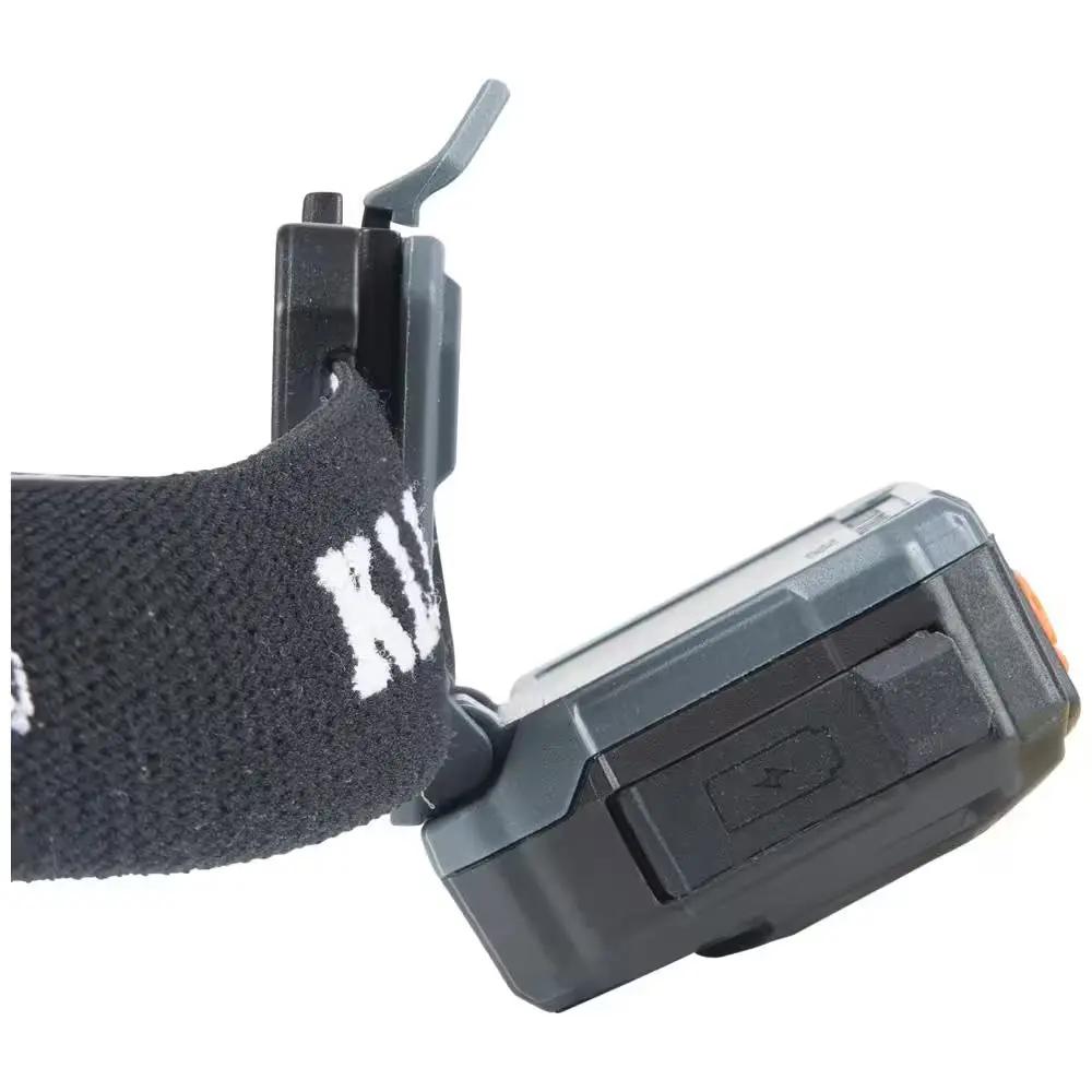 Rechargeable Light Array LED Headlamp with Adjustable Fabric Strap, 260 Lumens, 2 Modes Cool Brand Designs